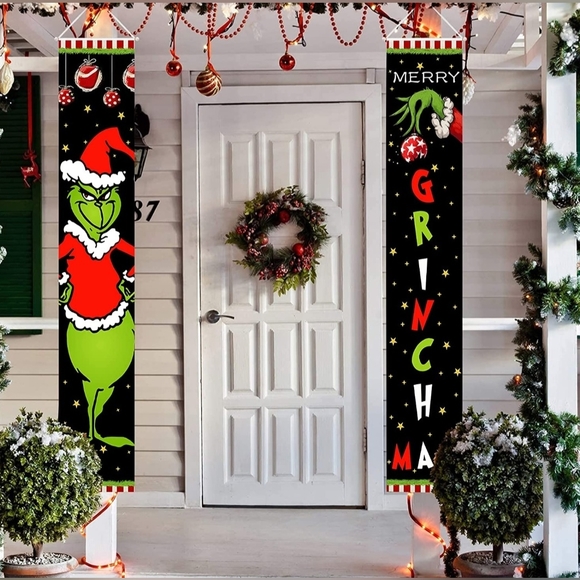 Grinch Christmas Banners - Picture 7 of 7